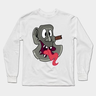 Battleaxe(cartoonish) Long Sleeve T-Shirt